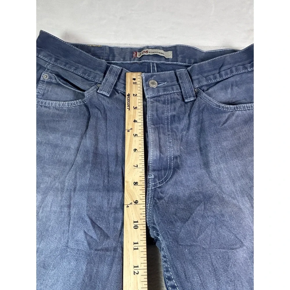 VINTAGE Levi's 506 Jeans Men's Standard Comfort Straight 34x34 Low Rise Denim